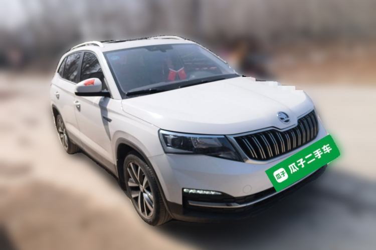 Used Skoda Kamiq 2020 1.5L Manual Comfort Edition Front Right 45 Deg