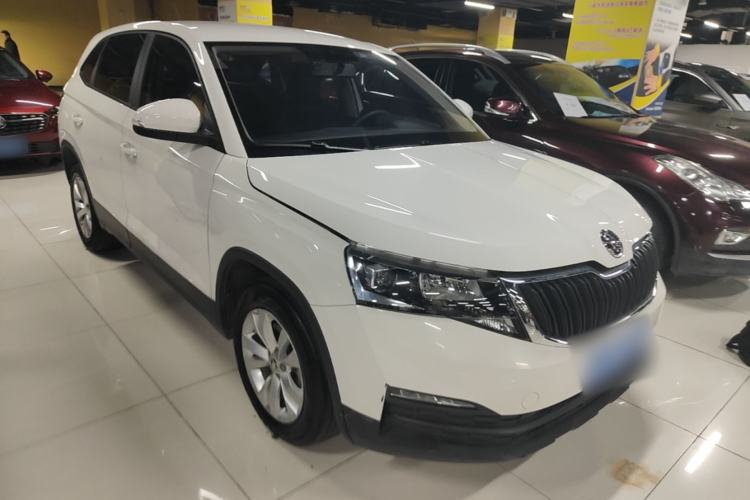 Used Skoda Kamiq 2020 1.5L Automatic Standard Edition Front Right 45 Deg