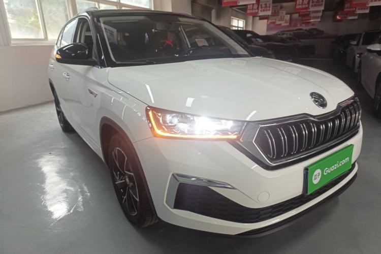 Used Skoda Kamiq 2020 GT 1.5L Automatic Flagship Model China VI Standard Front Right 45 Deg