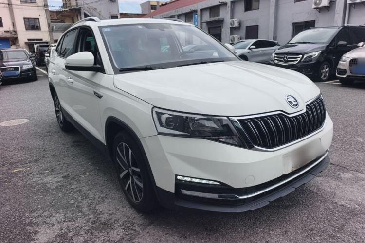 Used Skoda Kamiq 2020 1.5L Automatic Comfort Edition Front Right 45 Deg