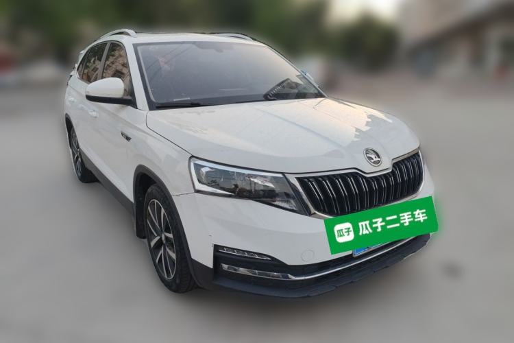 Used Skoda Kamiq 2020 1.5L Automatic Comfort Edition Front Right 45 Deg