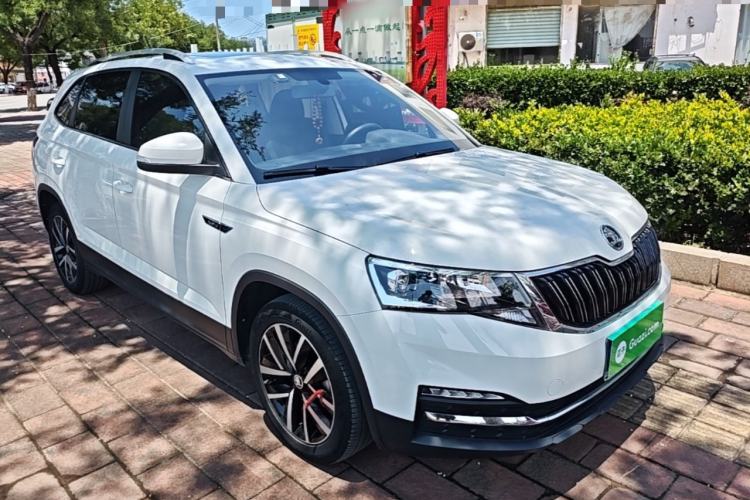 Used Skoda Kamiq 2020 1.5L Automatic Comfort Edition Front Right 45 Deg
