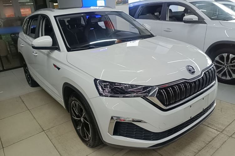 Used Skoda Kamiq 2020 Facelifted GT 1.5L Automatic Flagship Version China VI Standard Front Right 45 Deg