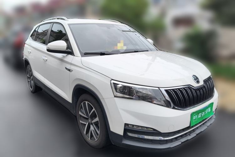 Used Skoda Kamiq 2020 1.5L Automatic Comfort Edition Front Right 45 Deg
