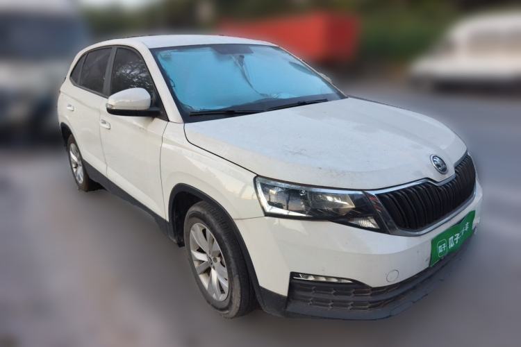 Used Skoda Kamiq 2020 1.5L Automatic Standard Edition Front Right 45 Deg