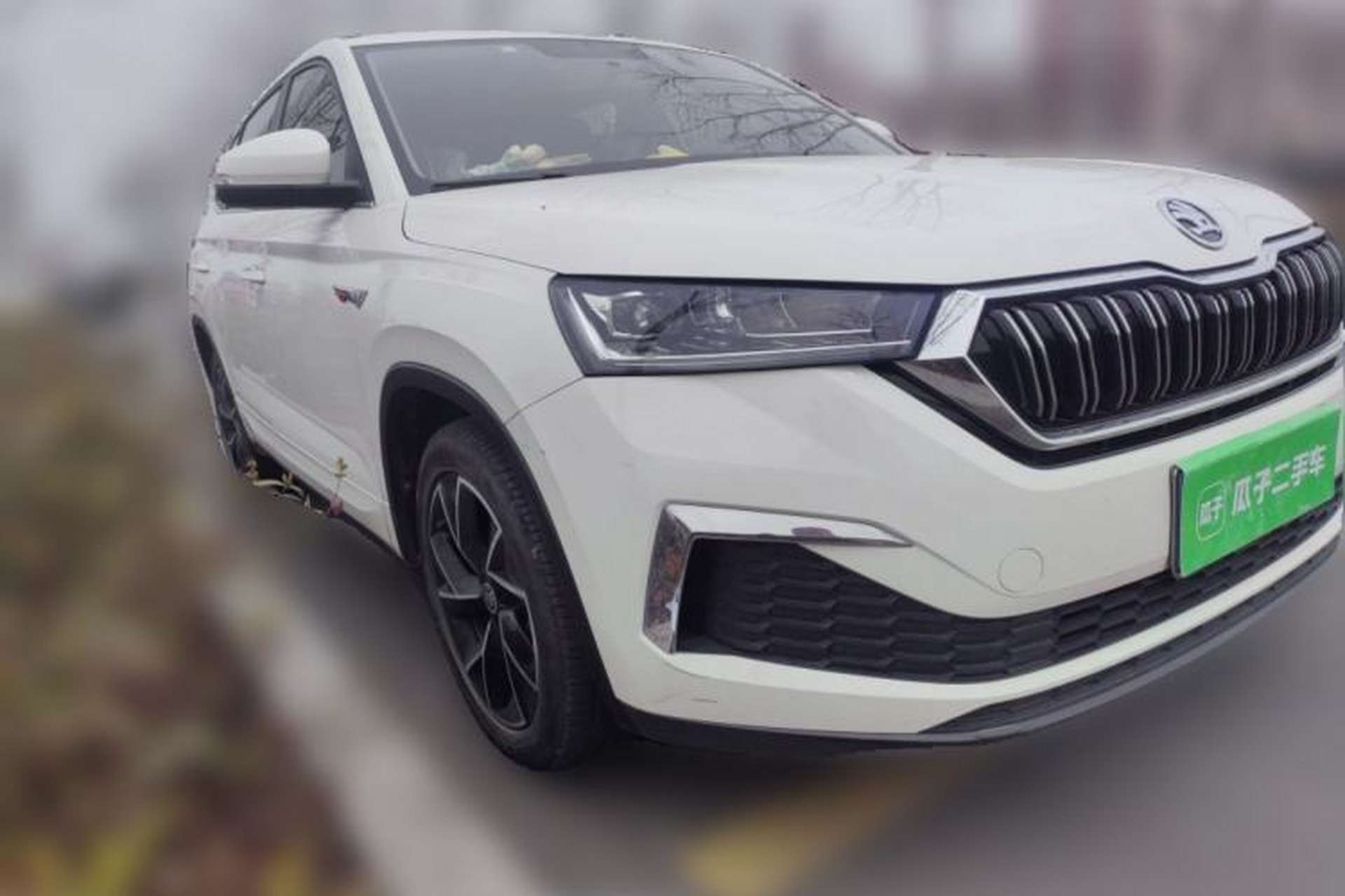 Used Skoda Kamiq 2020 GT 1.5L Automatic Flagship Model China VI Standard Front Right 45 Deg