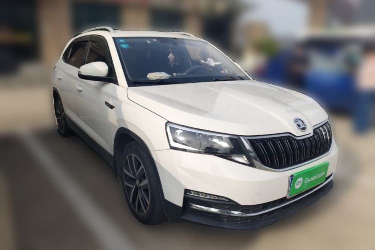 Used Skoda Kamiq 2020 1.5L Automatic Comfort Edition Front Right 45 Deg