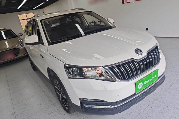 Used Skoda Kamiq 2020 1.5L Automatic Comfort Edition Front Right 45 Deg