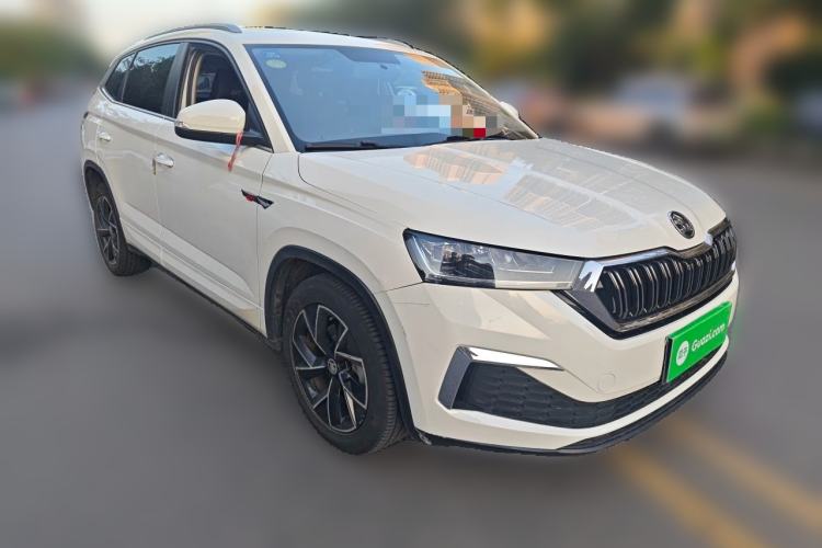 Used Skoda Kamiq 2020 GT 1.5L Automatic Flagship Model China VI Standard Front Right 45 Deg