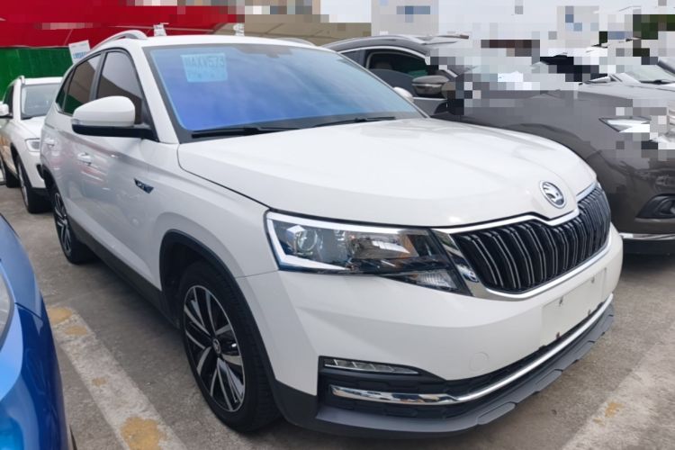 Used Skoda Kamiq 2020 1.5L Automatic Comfort Edition Front Right 45 Deg