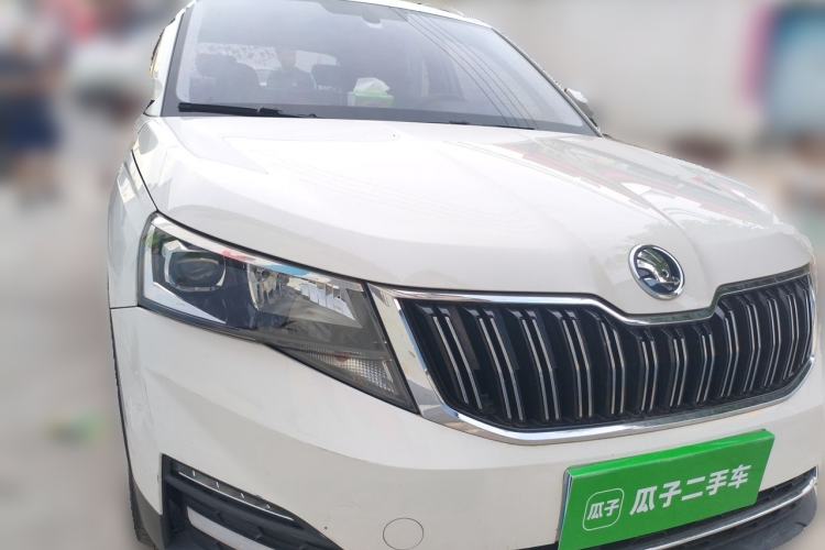 Used Skoda Kamiq 2020 1.5L Automatic Comfort Edition Front Right 45 Deg