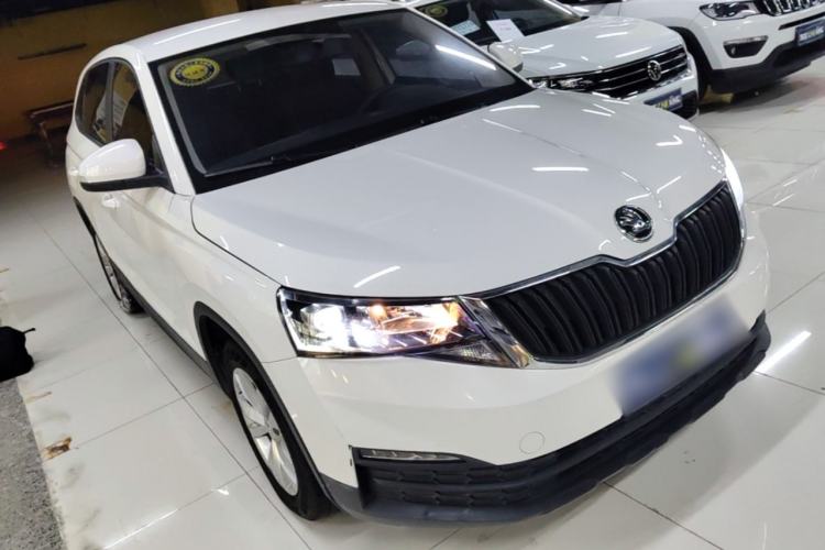 Used Skoda Kamiq 2020 1.5L Automatic Standard Edition Front Right 45 Deg