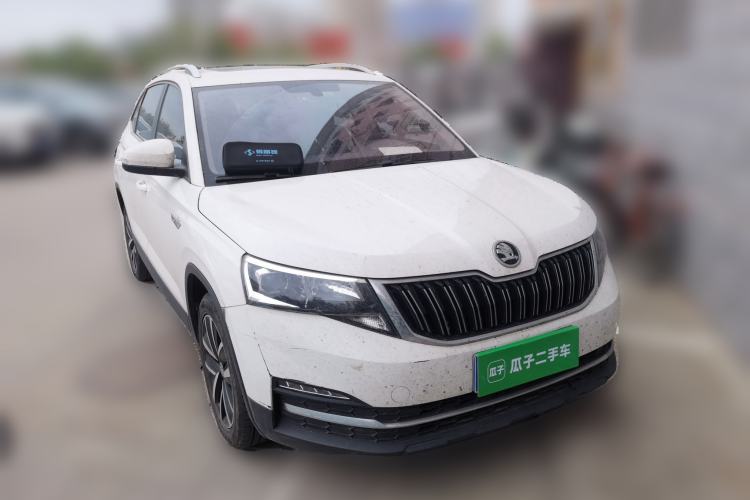 Used Skoda Kamiq 2020 1.5L Automatic Comfort Edition Front Right 45 Deg