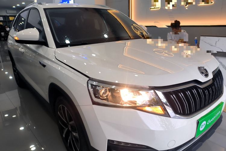 Used Skoda Kamiq 2020 1.5L Automatic Comfort Edition Front Right 45 Deg