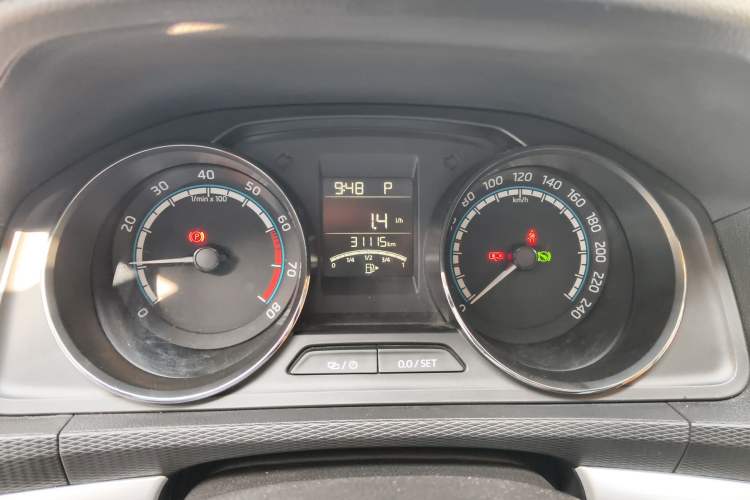 Used Skoda Kamiq 2020 Facelifted GT 1.5L Automatic Flagship Version China VI Standard Instrument Cluster