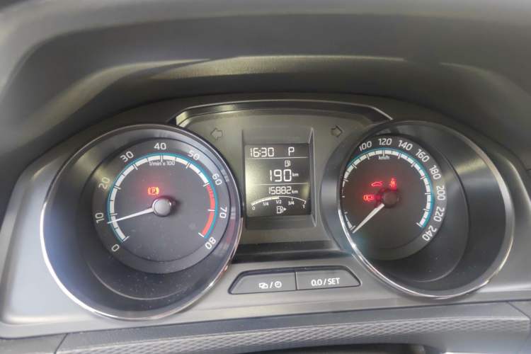 Used Skoda Kamiq 2020 Facelifted GT 1.5L Automatic Flagship Version China VI Standard Instrument Cluster