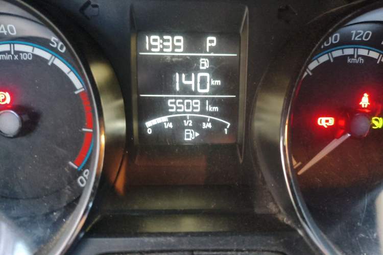 Used Skoda Kamiq 2020 Facelifted GT 1.5L Automatic Flagship Version China VI Standard Odometer Close Up