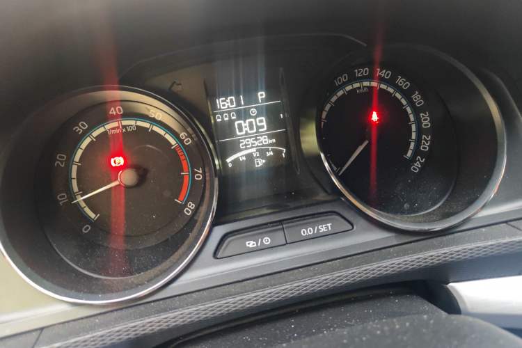 Used Skoda Kamiq 2020 GT 1.5L Automatic Flagship Model China VI Standard Odometer Close Up