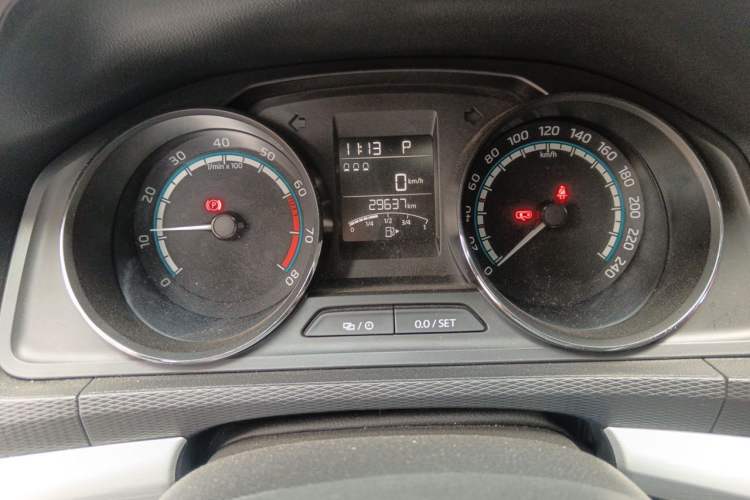 Used Skoda Kamiq 2020 GT TSI 230 DSG Flagship Edition China VI standard Odometer Close Up
