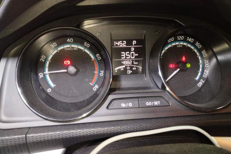 Used Skoda Kamiq 2020 GT 1.5L Automatic Flagship Model China VI Standard Odometer Close Up
