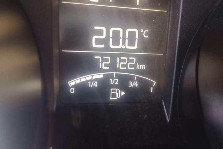 Used Skoda Kamiq 2020 GT TSI 230 DSG Flagship Edition China VI standard Odometer Close Up