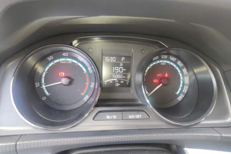 Used Skoda Kamiq 2020 Facelifted GT 1.5L Automatic Flagship Version China VI Standard Odometer Close Up