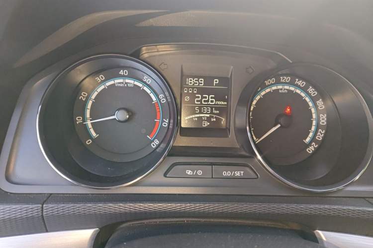 Used Skoda Kamiq 2020 GT 1.5L Automatic Flagship Model China VI Standard Odometer Close Up