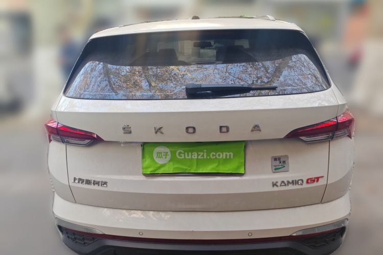 Used Skoda Kamiq 2020 GT 1.5L Automatic Flagship Model China VI Standard Rear