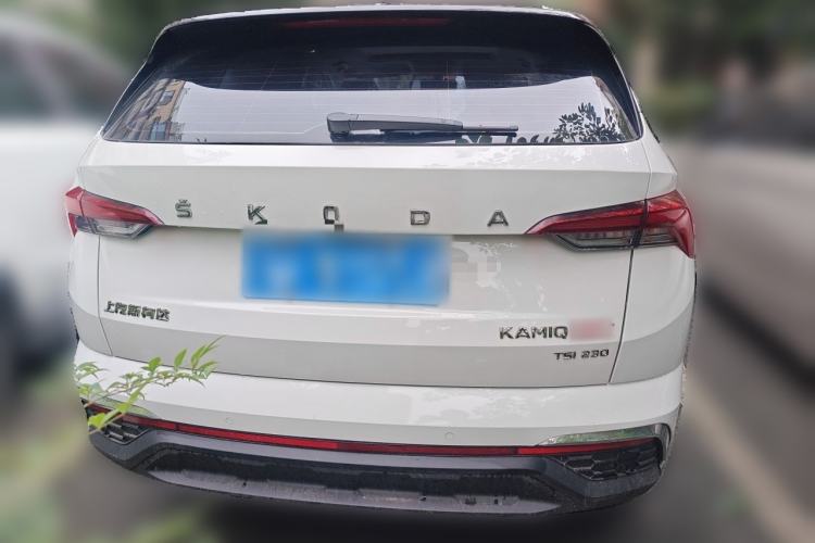 Used Skoda Kamiq 2020 Facelifted GT TSI 230 DSG Flagship Edition China VI Standard Rear