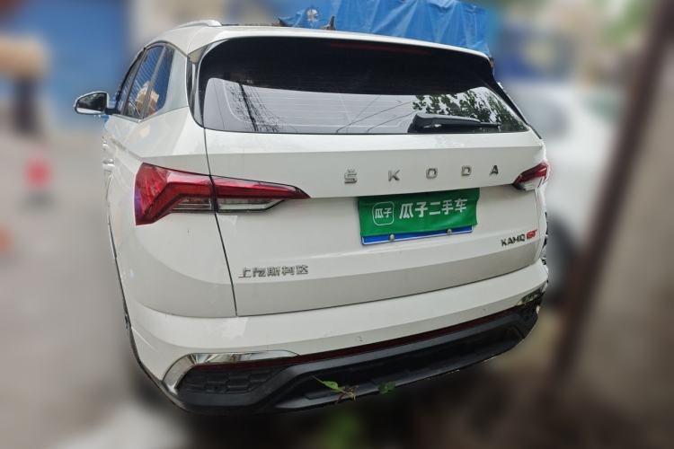Used Skoda Kamiq 2020 Facelifted GT 1.5L Automatic Flagship Version China VI Standard Rear