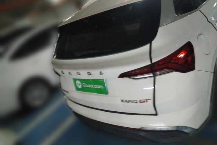 Used Skoda Kamiq 2020 GT 1.5L Automatic Flagship Model China VI Standard Rear