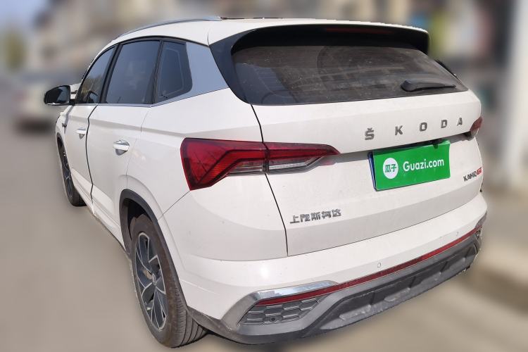 Used Skoda Kamiq 2020 Facelifted GT 1.5L Automatic Flagship Version China VI Standard Rear Left 45 Deg