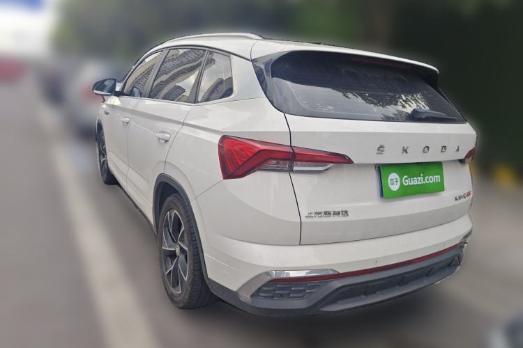 Used Skoda Kamiq 2020 Facelifted GT 1.5L Automatic Flagship Version China VI Standard Rear Left 45 Deg