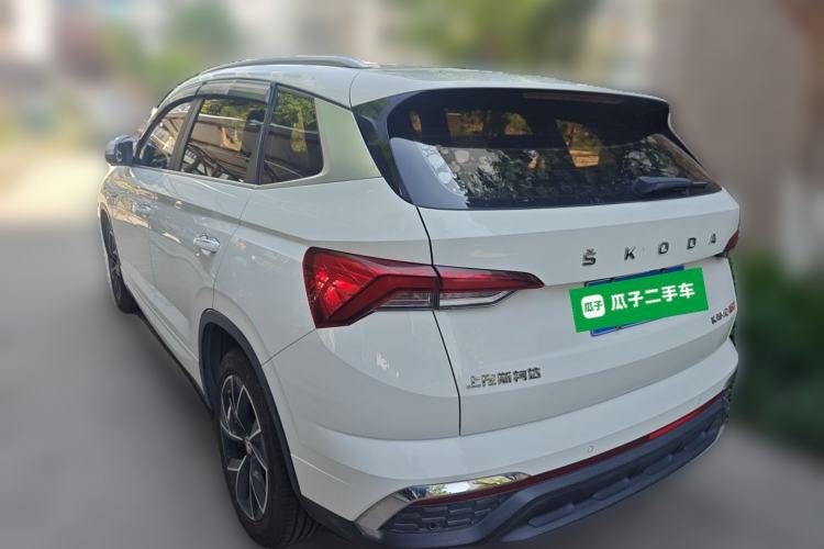 Used Skoda Kamiq 2020 Facelifted GT 1.5L Automatic Flagship Version China VI Standard Rear Left 45 Deg