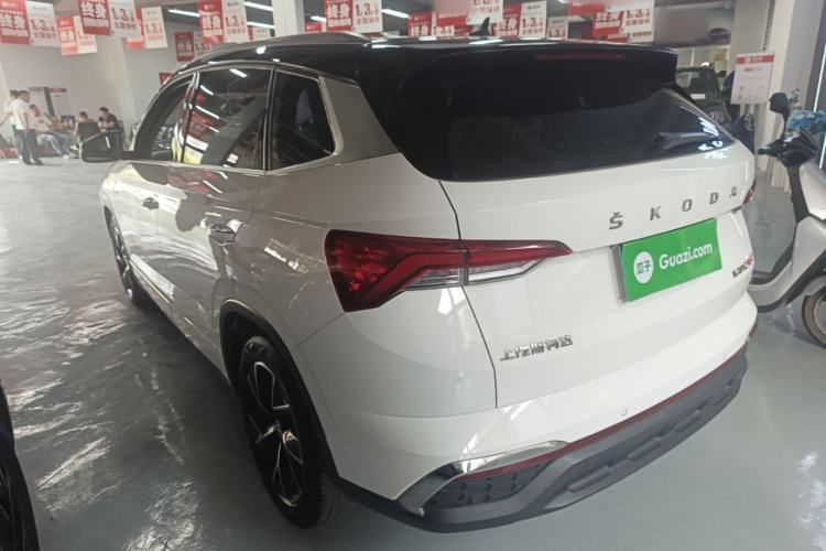 Used Skoda Kamiq 2020 GT 1.5L Automatic Flagship Model China VI Standard Rear Left 45 Deg