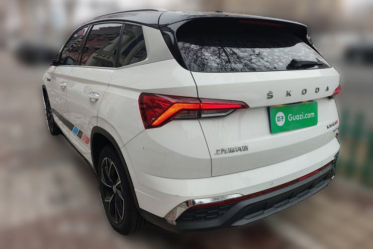 Used Skoda Kamiq 2020 Facelifted GT TSI 230 DSG Comfort Edition China VI Standard Rear Left 45 Deg