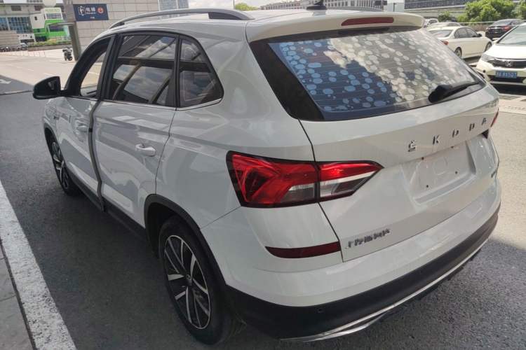 Used Skoda Kamiq 2020 1.5L Automatic Comfort Edition Rear Left 45 Deg