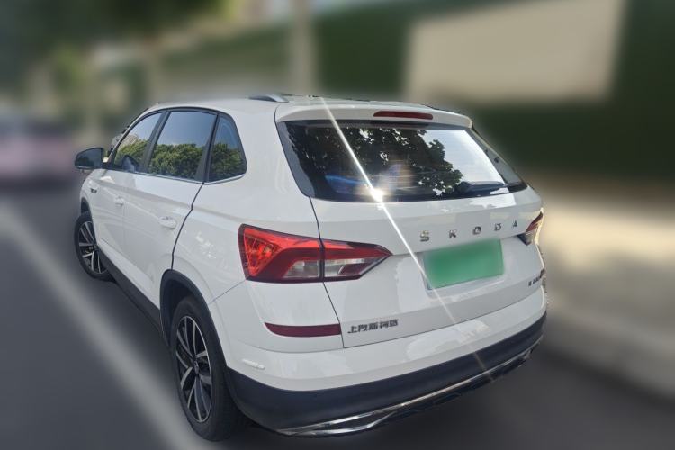 Used Skoda Kamiq 2020 1.5L Automatic Comfort Edition Rear Left 45 Deg