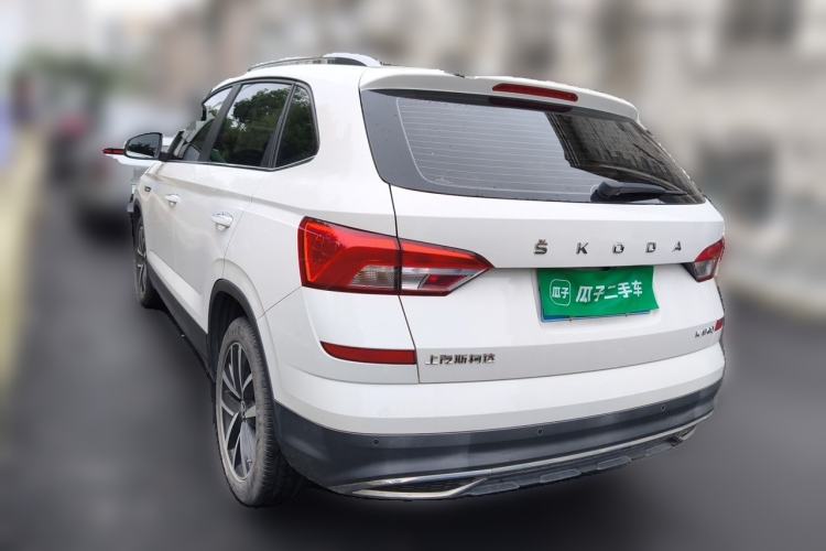 Used Skoda Kamiq 2020 1.5L Automatic Comfort Edition Rear Left 45 Deg