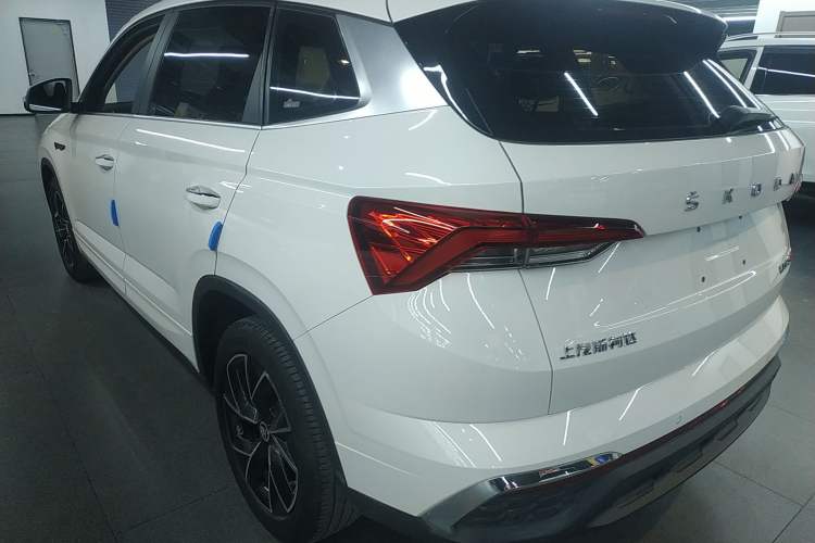 Used Skoda Kamiq 2020 GT 1.5L Automatic Flagship Model China VI Standard Rear Left 45 Deg