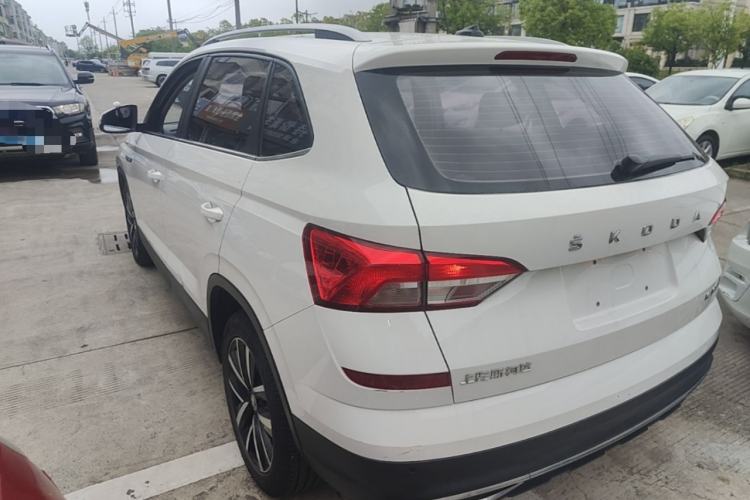 Used Skoda Kamiq 2020 1.5L Automatic Comfort Edition Rear Left 45 Deg