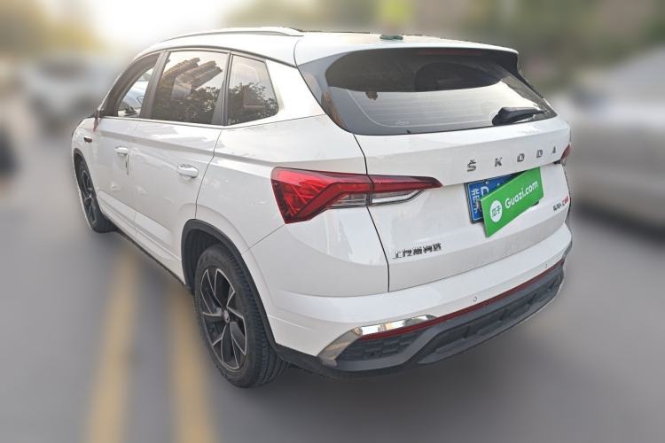 Used Skoda Kamiq 2020 GT 1.5L Automatic Flagship Model China VI Standard Rear Left 45 Deg