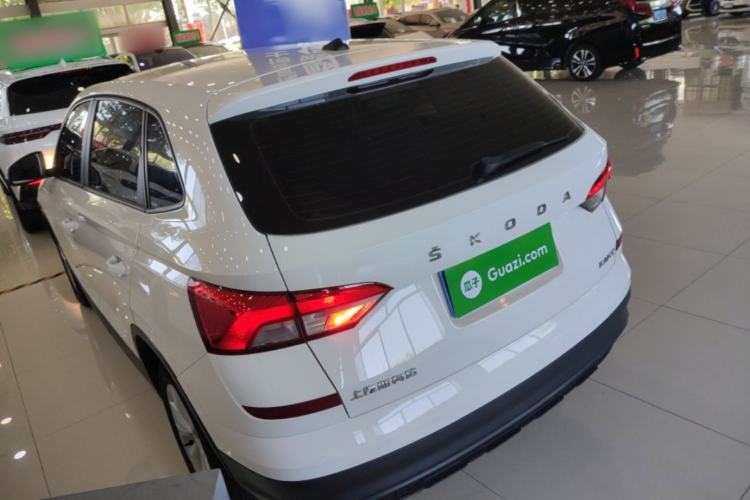 Used Skoda Kamiq 2020 1.5L Automatic Comfort Edition Rear Left 45 Deg