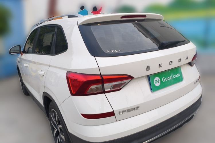 Used Skoda Kamiq 2020 1.5L Automatic Comfort Edition Rear Left 45 Deg
