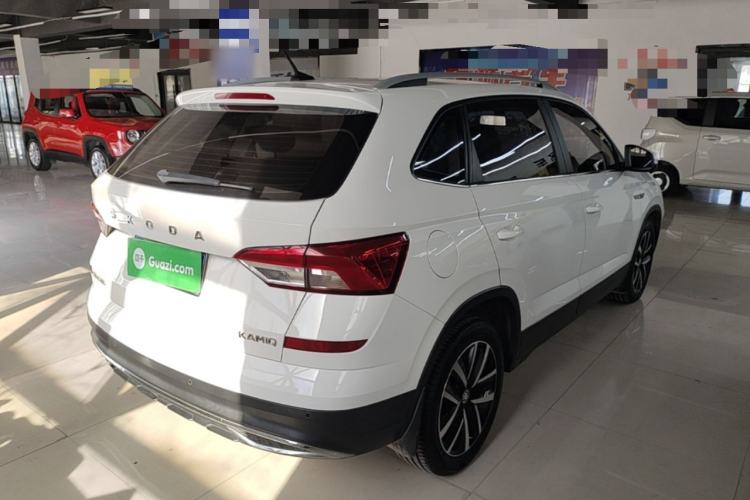Used Skoda Kamiq 2020 1.5L Automatic Comfort Edition Rear Right 45 Deg