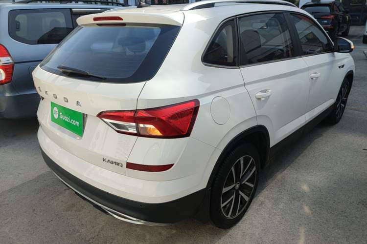Used Skoda Kamiq 2020 1.5L Automatic Comfort Edition Rear Right 45 Deg