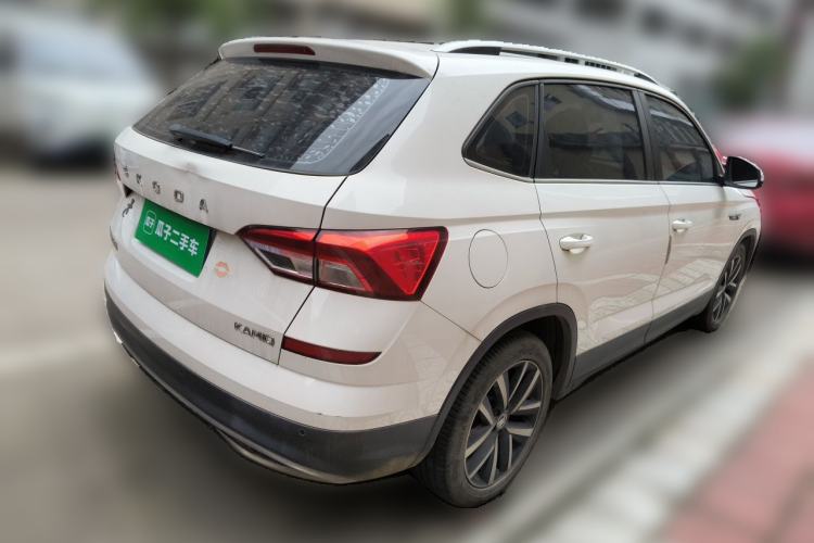 Used Skoda Kamiq 2020 1.5L Automatic Comfort Edition Rear Right 45 Deg