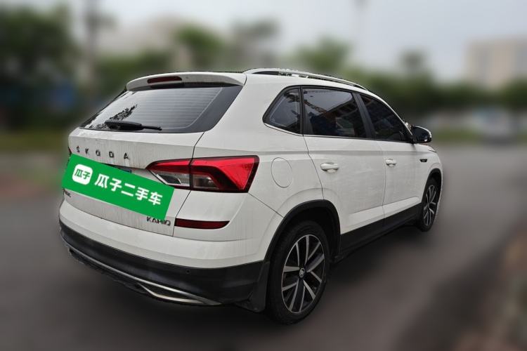 Used Skoda Kamiq 2020 1.5L Automatic Comfort Edition Rear Right 45 Deg
