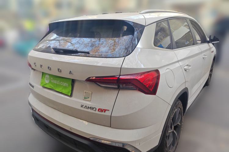 Used Skoda Kamiq 2020 GT 1.5L Automatic Flagship Model China VI Standard Rear Right 45 Deg