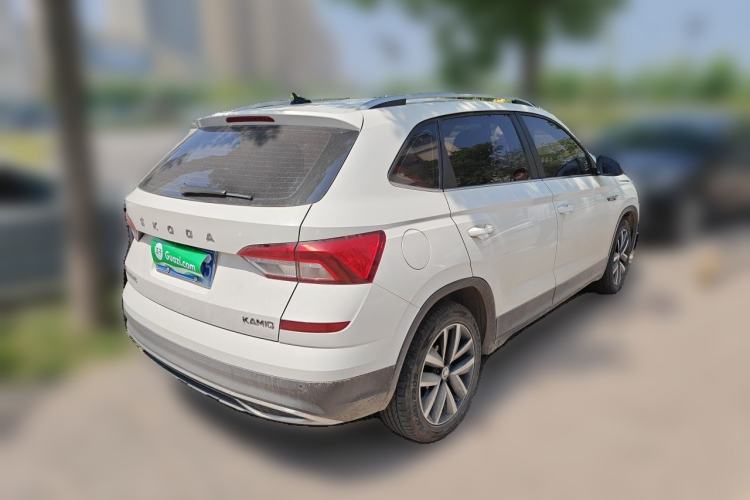 Used Skoda Kamiq 2020 1.5L Manual Comfort Edition Rear Right 45 Deg
